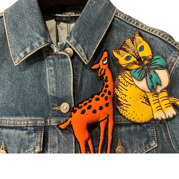 GUCCI Denim Jacket NWT Size: XS | US2, IT38 - Picture 6 of 14